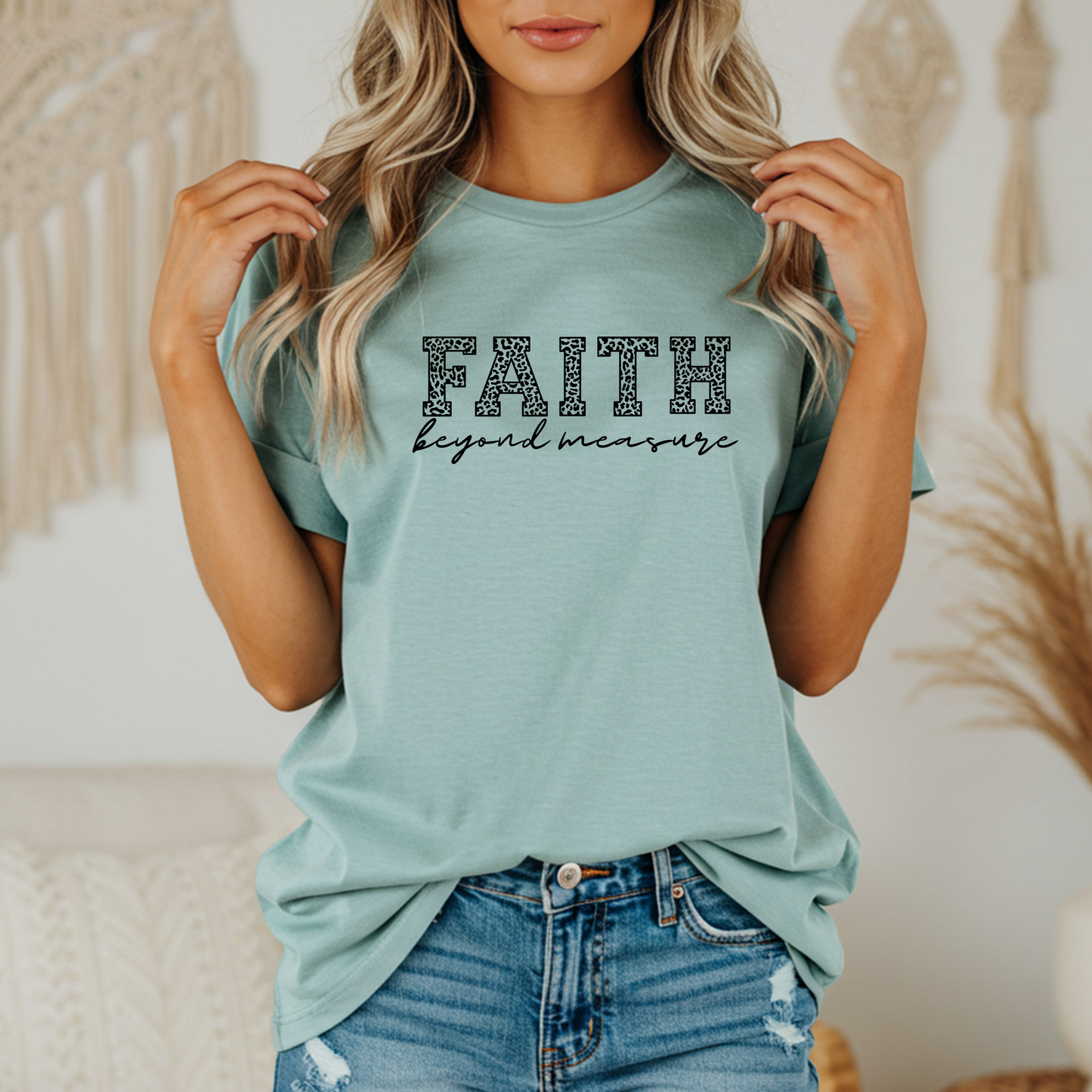 Faith Beyond Measure T-Shirt - Inspirational Christian Apparel