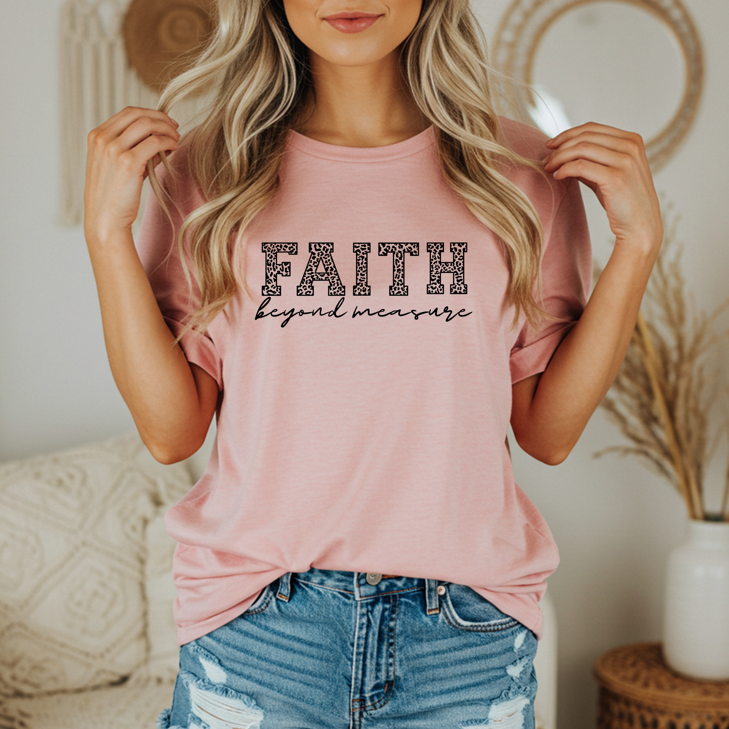 Faith Beyond Measure T-Shirt - Inspirational Christian Apparel